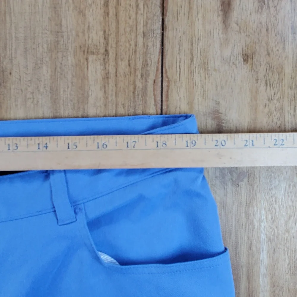 Peter Millar EB66 Performance Pants Mens 38x32 Blue 5-Pocket MS21EB66FB